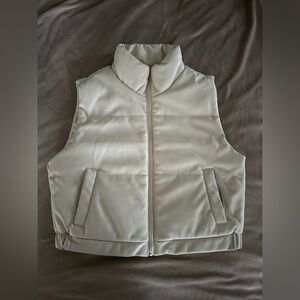 Ashley By 26 International Off-White Puffer Jacket